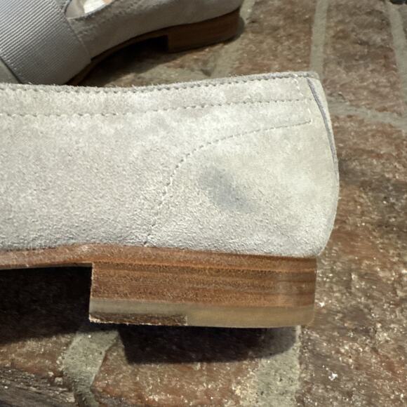 Rag And Bone New York Cream Suede Loafers Shoes Womens 39.5 Slip On Flats - Picture 4 of 16